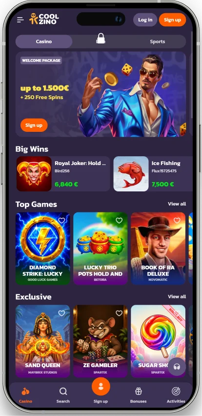 Coolzino application